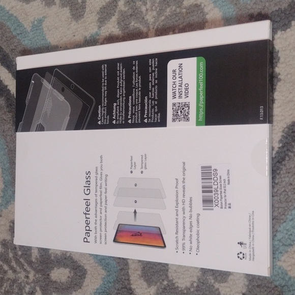 iPad 10.2 paper feel glass screen protector - Picture 2 of 5